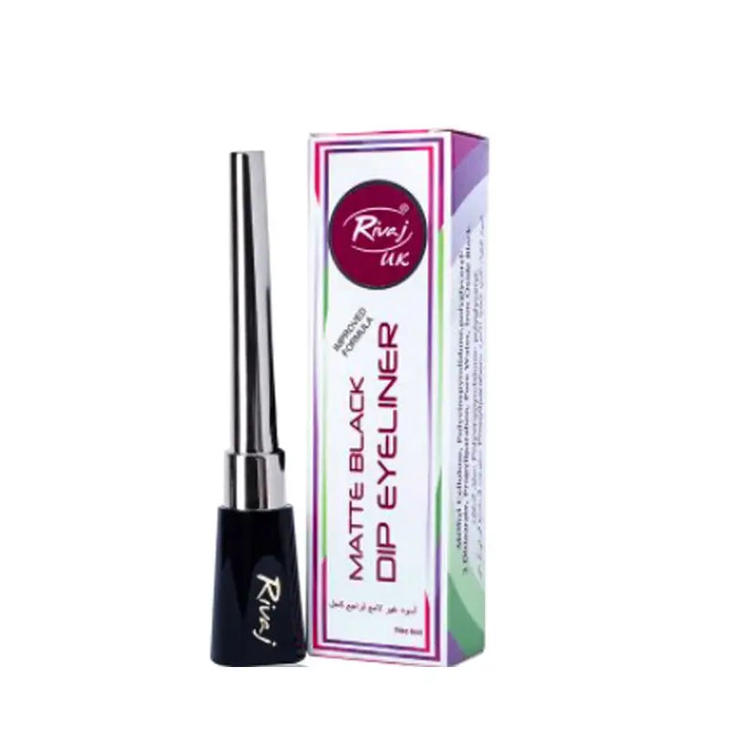 RIVAJ MATTE BLACK DIP EYELINER 3ML