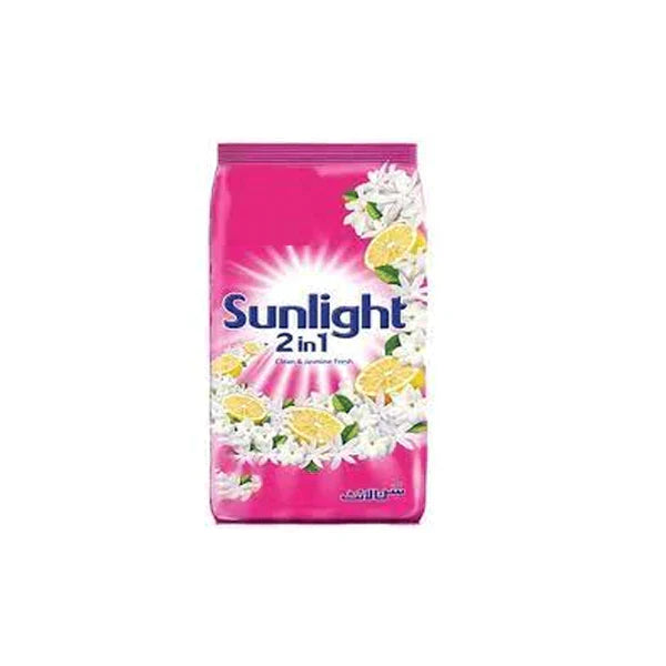 SUNLIGHT 2IN1 CLEAN & JASMINE FRESH WASHING POWDER LAUNDRY 2KG