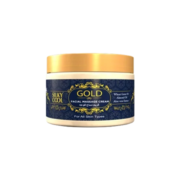 Silky Cool Gold Facial Massage Cream 350ml