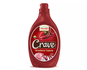 CRAVE STRAWBERRY TOPPING SYRUP 623G
