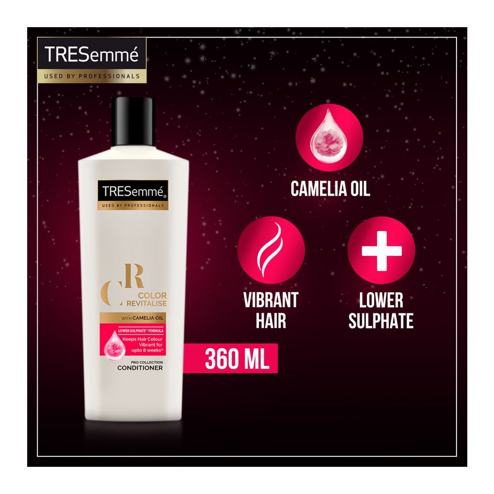 TRESEMME CR COLOR REVITALISE WITH CAMELIA OIL CONDITIONER 360ML