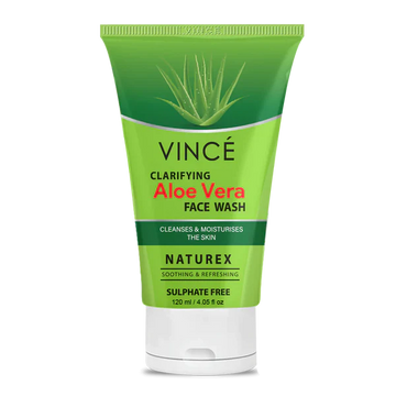VINCE ALOE VERA FACEWASH 120ML
