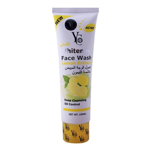 YC WHITENING LEMON FACE WASH 100ML