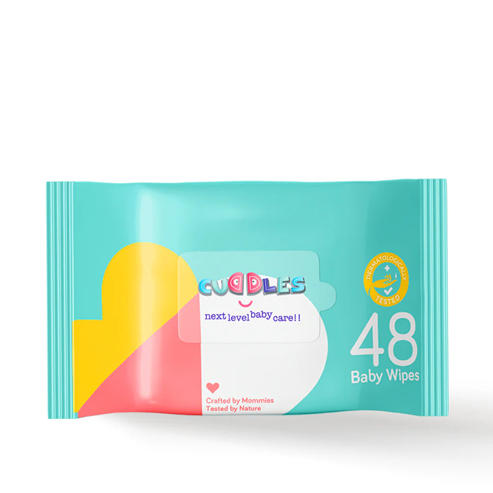 CUDDLES BABY WIPES 48PCS