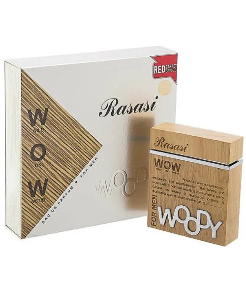 RASASI WOODY PERFUME RED CARPET 60ML