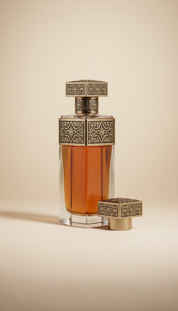 Saffron oud extrait velvet box