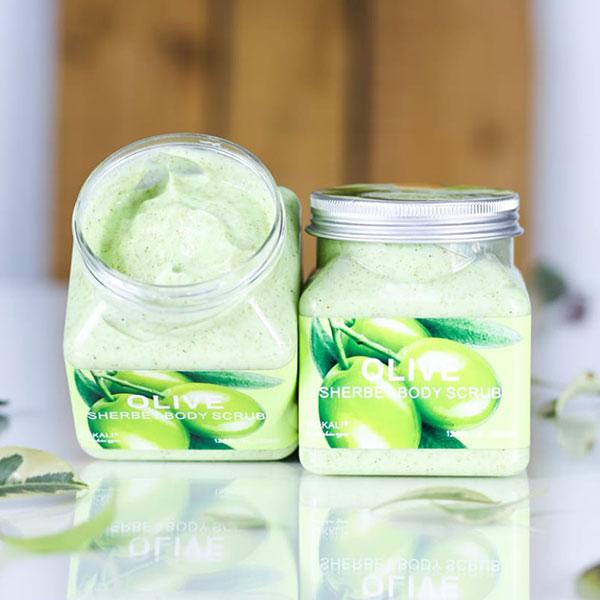 BODY SCRUB OLIVE SHERBET 500 ML