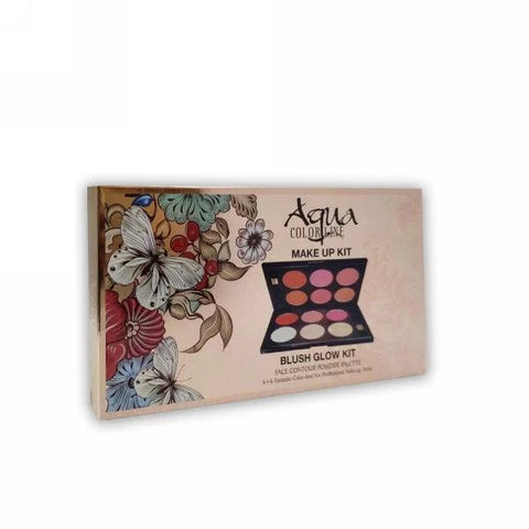 AQUA COLOR LINE BLUSH GLOW 6+6 MAKE UP KIT 45G