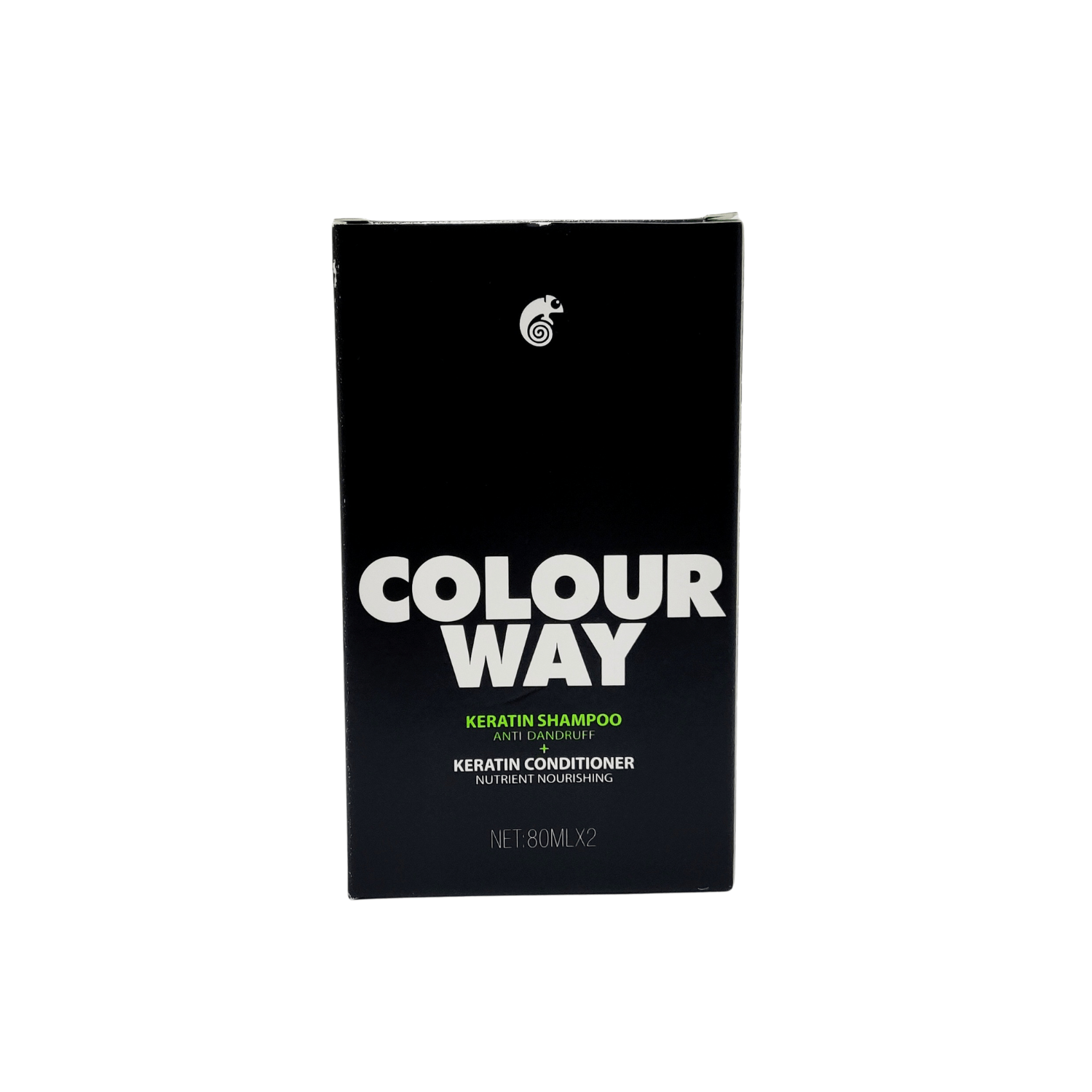 Colour Way Home Care Kit Colour Way Keratin Anti-dandruff Shampoo + Keratin Nutrient Nourishing Conditioner 80ml