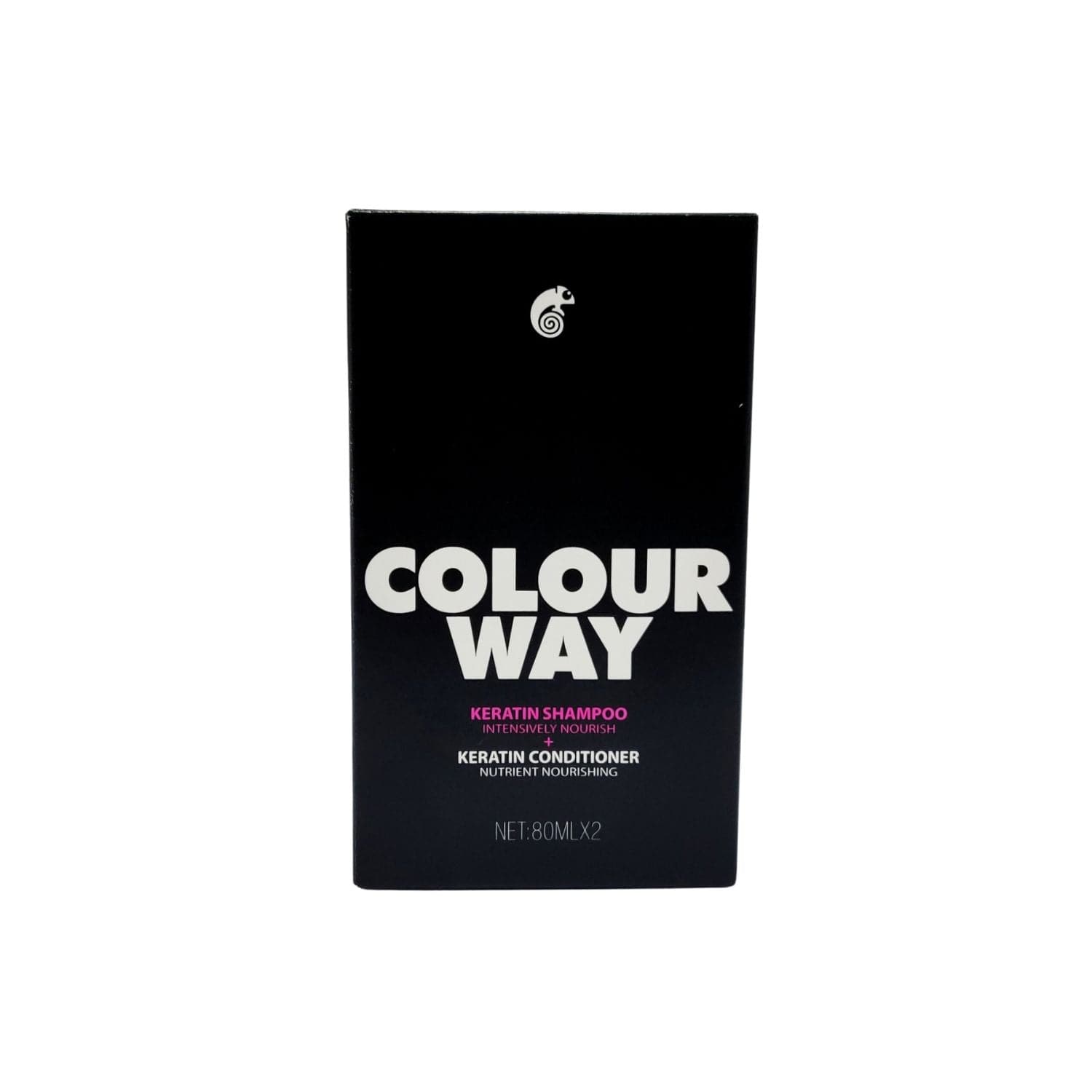 Colour Way Home Care Kit Colour Way Keratin Intensively Nourish Shampoo + Keratin Nutrient Nourishing Conditioner 80ml