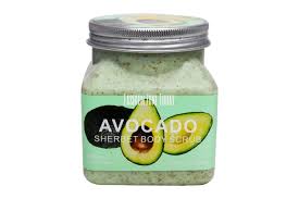 The Wokali Avocado Sherbet Body Scrub 350Ml