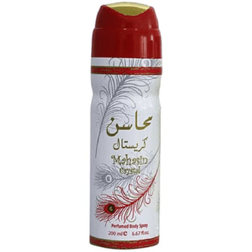 ..LATTAFA MAHASIN CRYSTAL BODY SPRAY 200ML