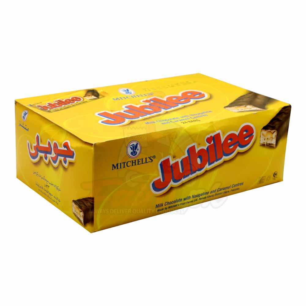 MITCHELLS JUBILEE MILK CHOCOLATE 24PCS