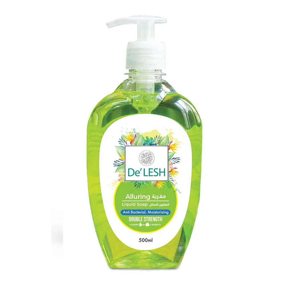 DE LESH ALLURING LIQUID SOAP 500ML