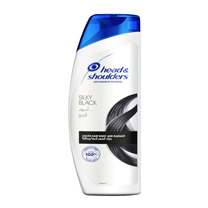 HEAD&SHOULDERS SILKY BLACK 185ML