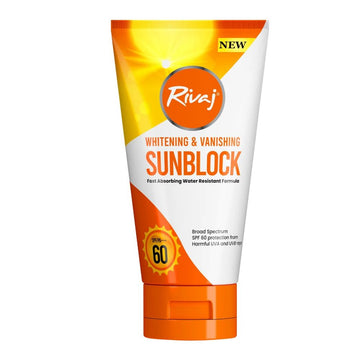 RIVAJ WHITENING & VANISHING SUNBLOCK 120ML