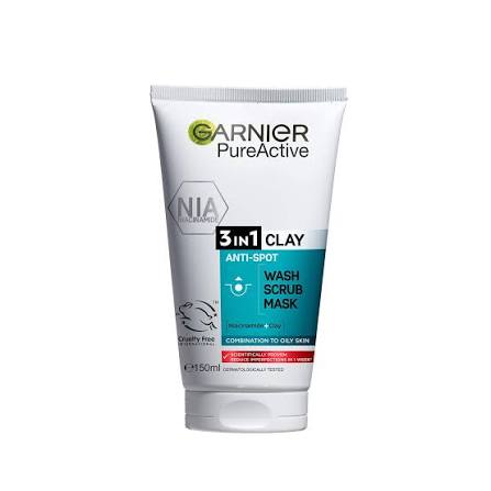 Pure Active 3 in 1 Wash, Scrub & Mask