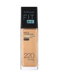 MAYBELLINE FIT ME MATT+PORELESS FOUNDATION 220