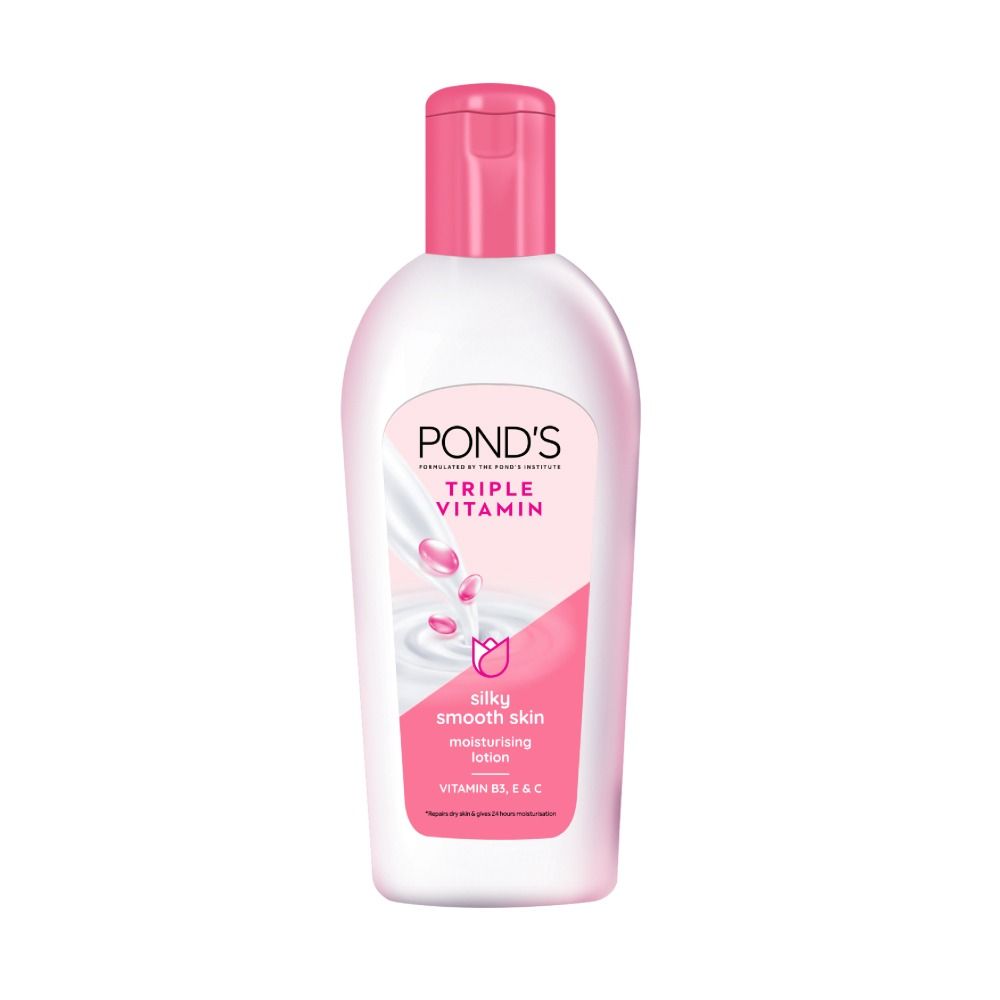 PONDS TRIPLE VITAMIN SILKY LOTION 100ML