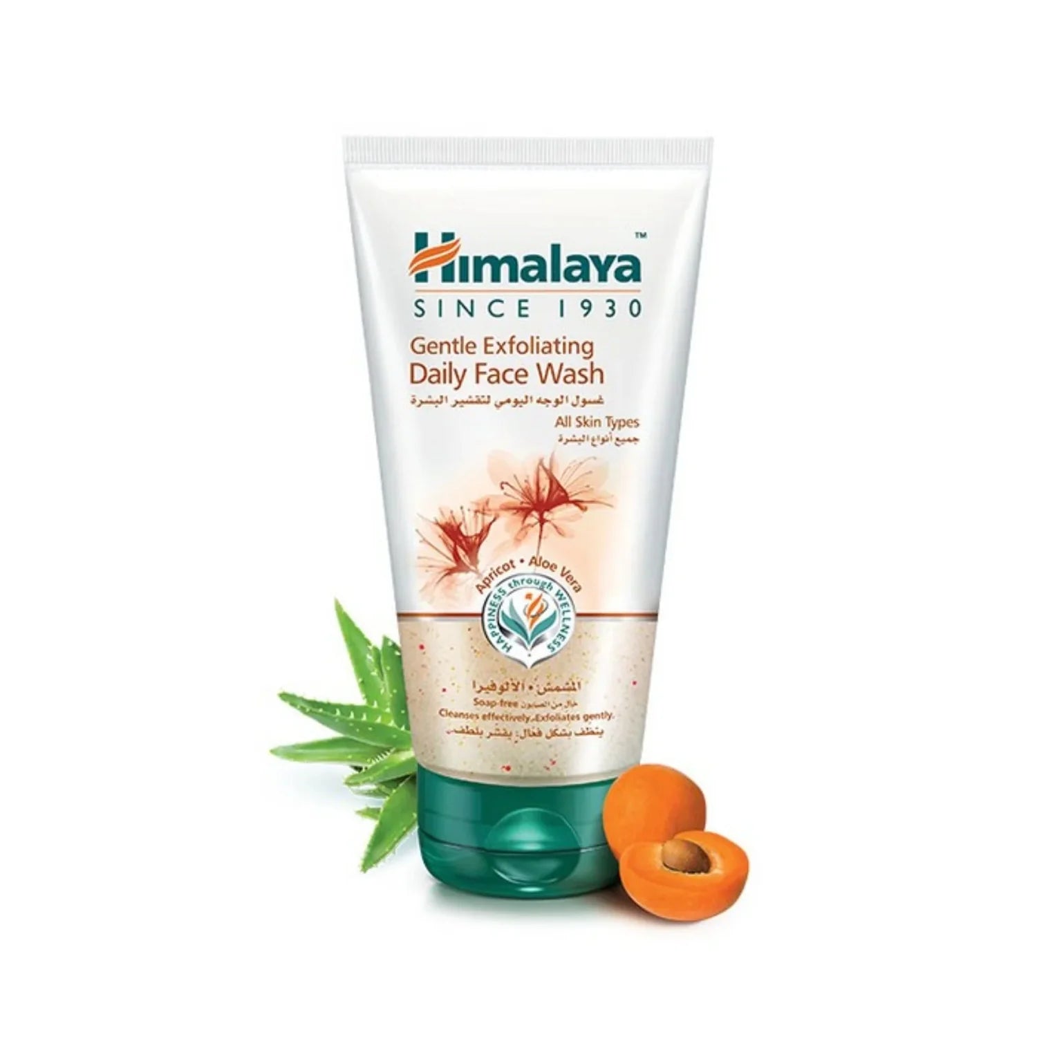 HIMALAYA GENTLE EXFOLIATING APRICOT FACE WASH 100ML