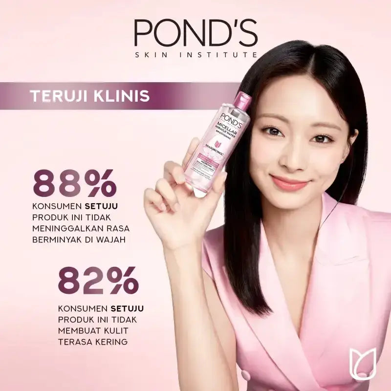 Pond's Micellar Miracle Water 100ml Brightening Niasorcinol