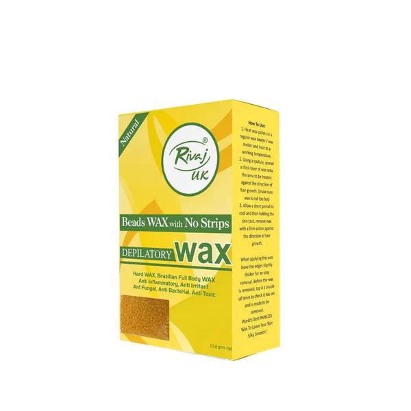 RIVAJ UK BEADS LEMON WAX WITH NO STRIPS 150GM