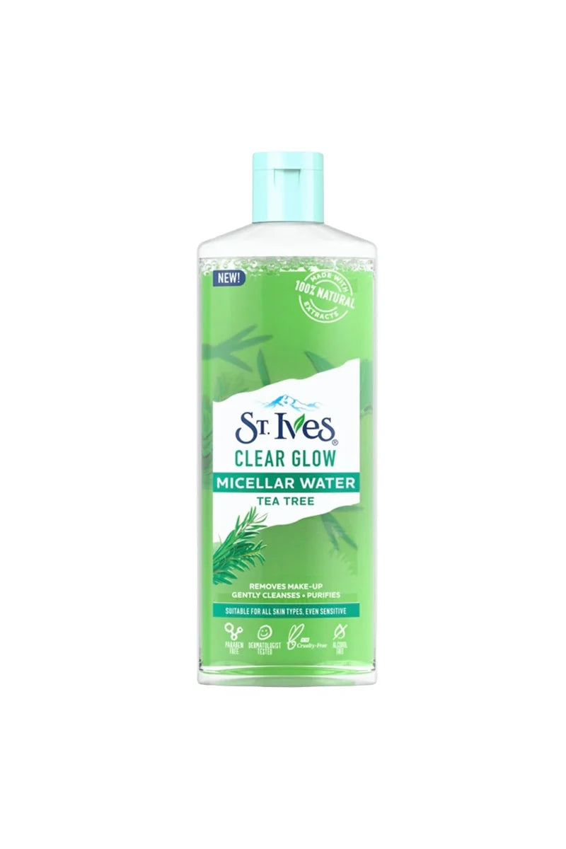 St. Ives Clear Glow Tea Tree Micellar Water, 400 Ml