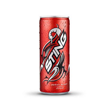 STING BERRY BLAST 250ML CAN